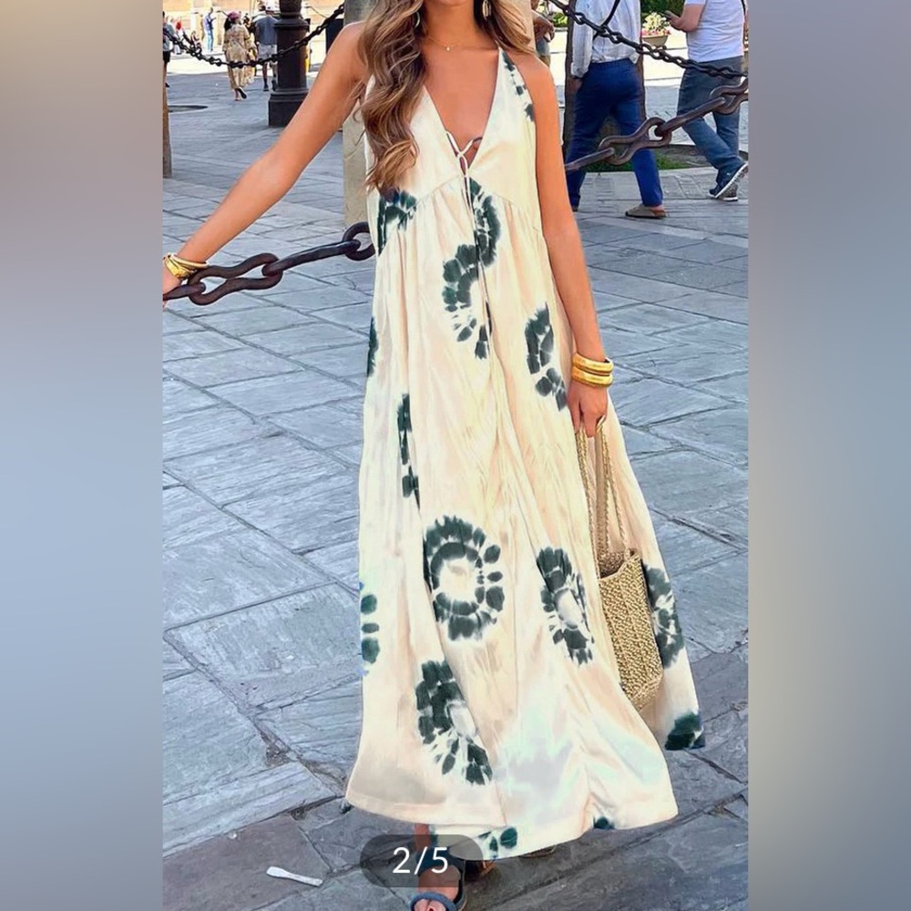 Commence floaty maxi dress